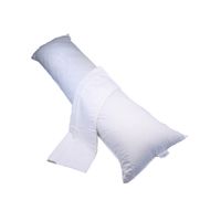 Bodypillow Medi-Line - Hollow Fibre with 100% Cotton Pillowcase, White